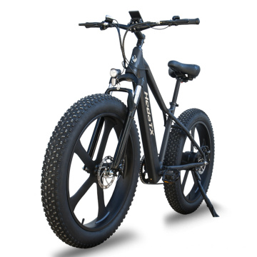 Bicicleta eléctrica de neumáticos para grasa con buena absorción de choque